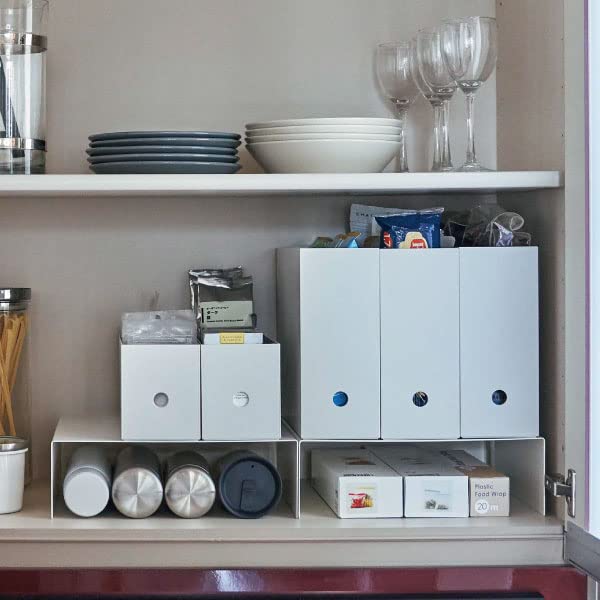 Amazon｜山崎実業(Yamazaki) 収納ボックス下 収納ラック 4個組 タワー